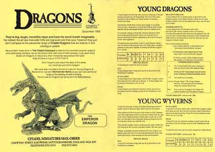 December 1992 Dragons Flyer