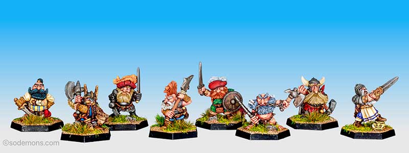 BC3 Dwarf Lords of Legend painted