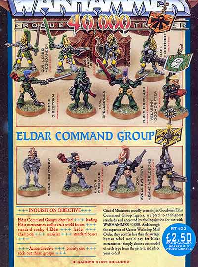 RT402 Eldar Command Group - WD99 (Mar 88)