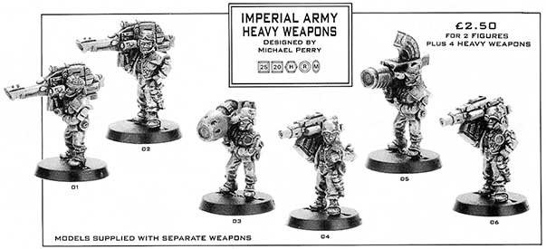 RT502 Imperial Army Heavy Weapons - Jun 88 Flyer