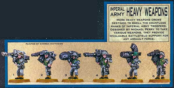 RT502 Imperial Army Heavy Weapons - WD102 (Jun 88)
